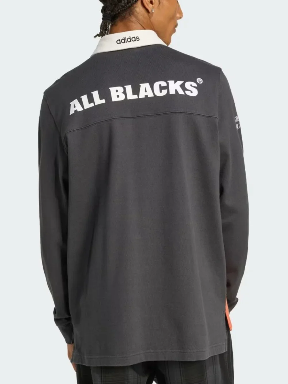 Adidas Originals & All Blacks Men’s Heritage Rugby Polo Shirt, Size XL (New)